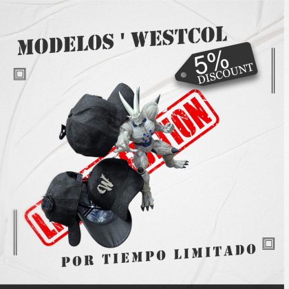 Gorras Bélicas Wetscol 2026